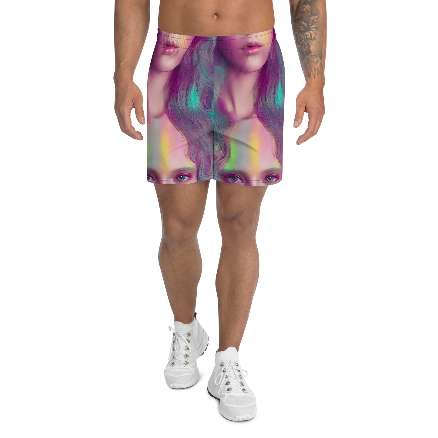 Men's Athletic Shorts - Surreal Tresses