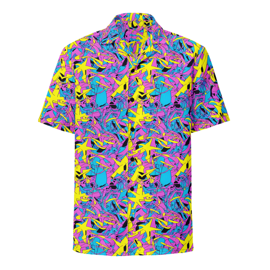 Button Shirt - Neon Jive