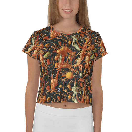 Women's Crop Tee - Bosschaert's Nebula