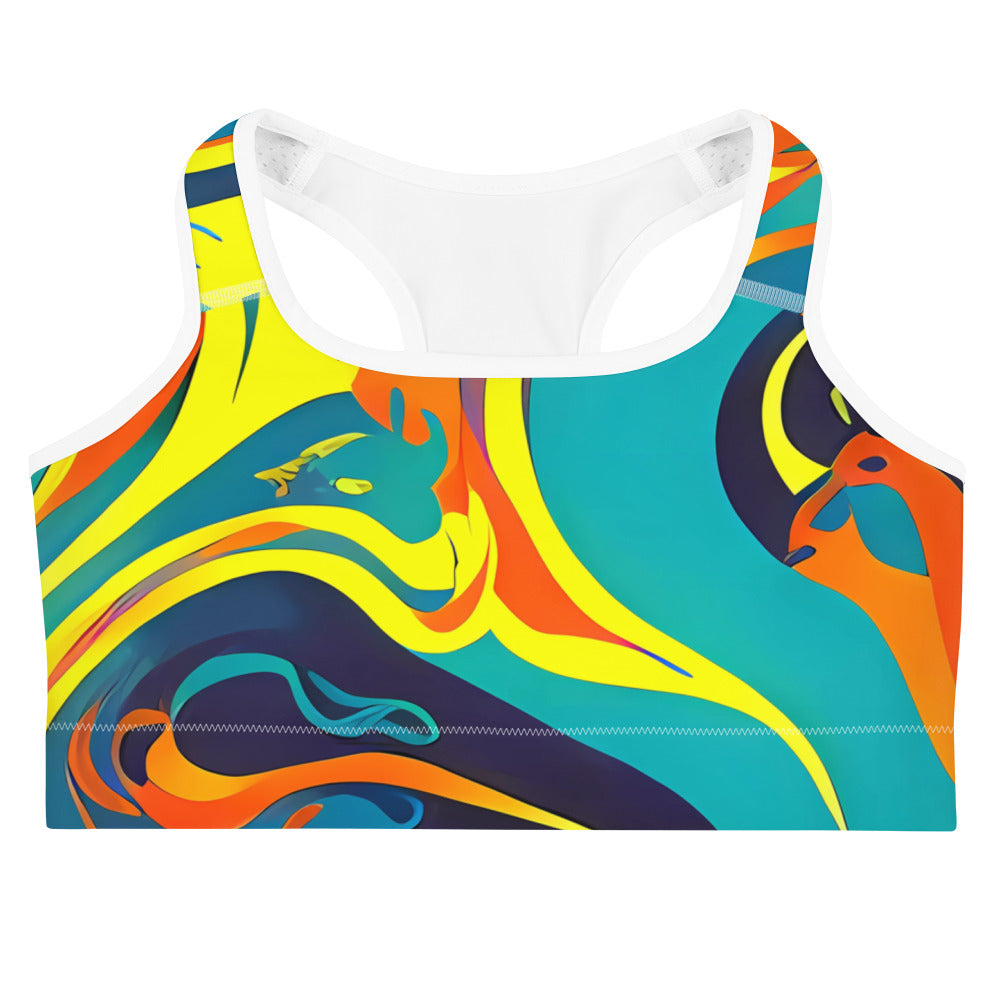 Sports Bra - Mythic Maelstrom