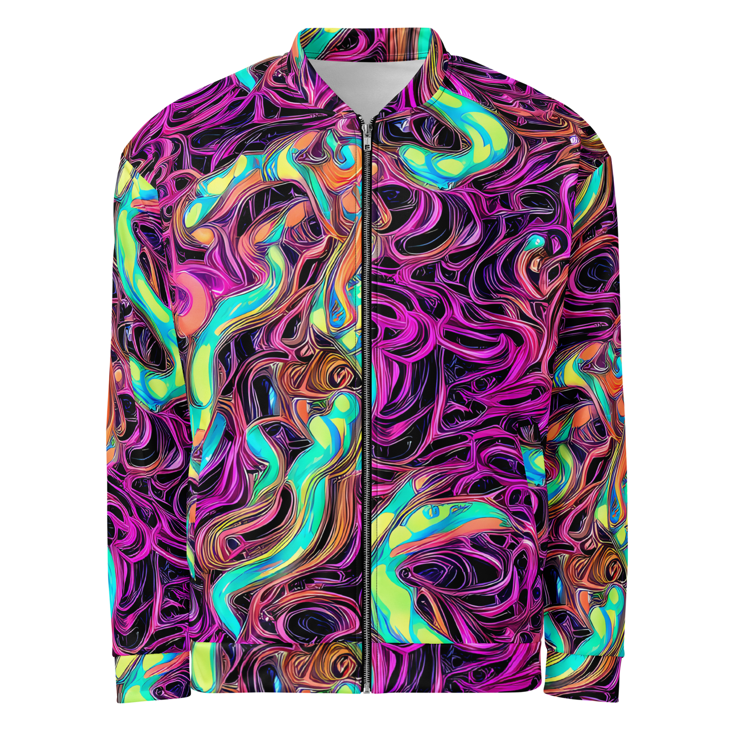 Bomber Jacket - Neon Drizzle