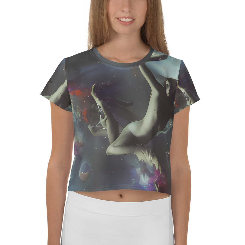 Women's Crop Tee - Cosmic Dancer