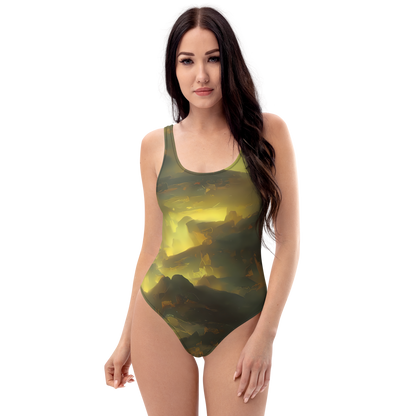 One-Piece Swimsuit - Crimson Tide