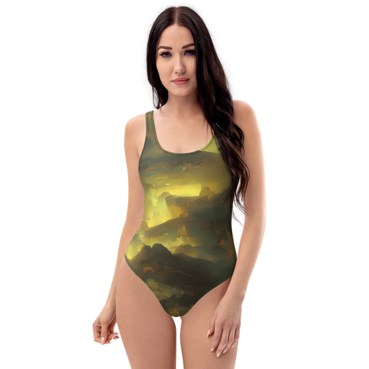 One-Piece Swimsuit - Crimson Tide