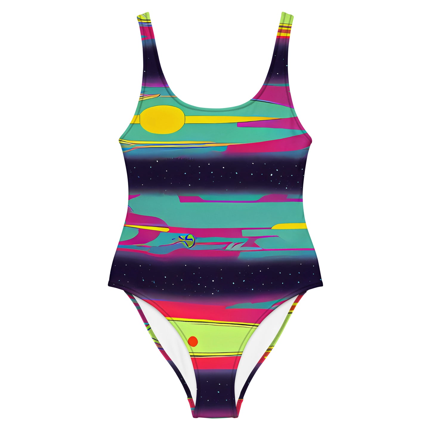 One-Piece Swimsuit - Astro Pop