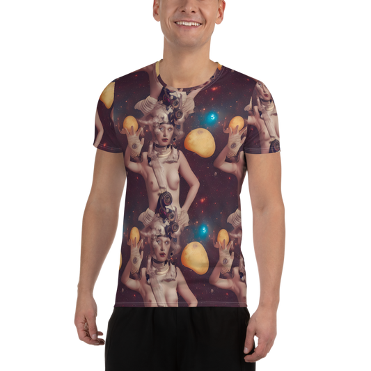 Men's Athletic T-Shirt - Nebula Siren