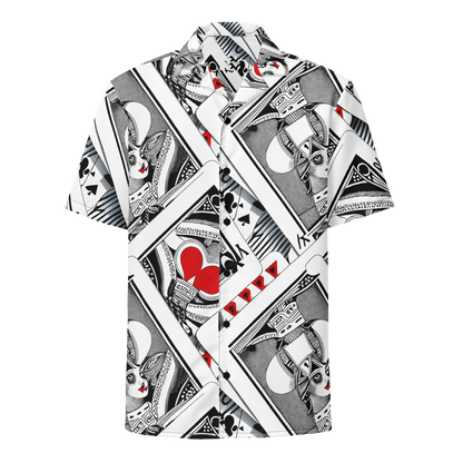 Button Shirt - Fashion Print, By Carl Rahl