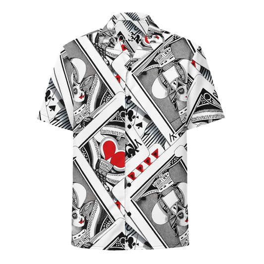 Button Shirt - Fashion Print, By Carl Rahl