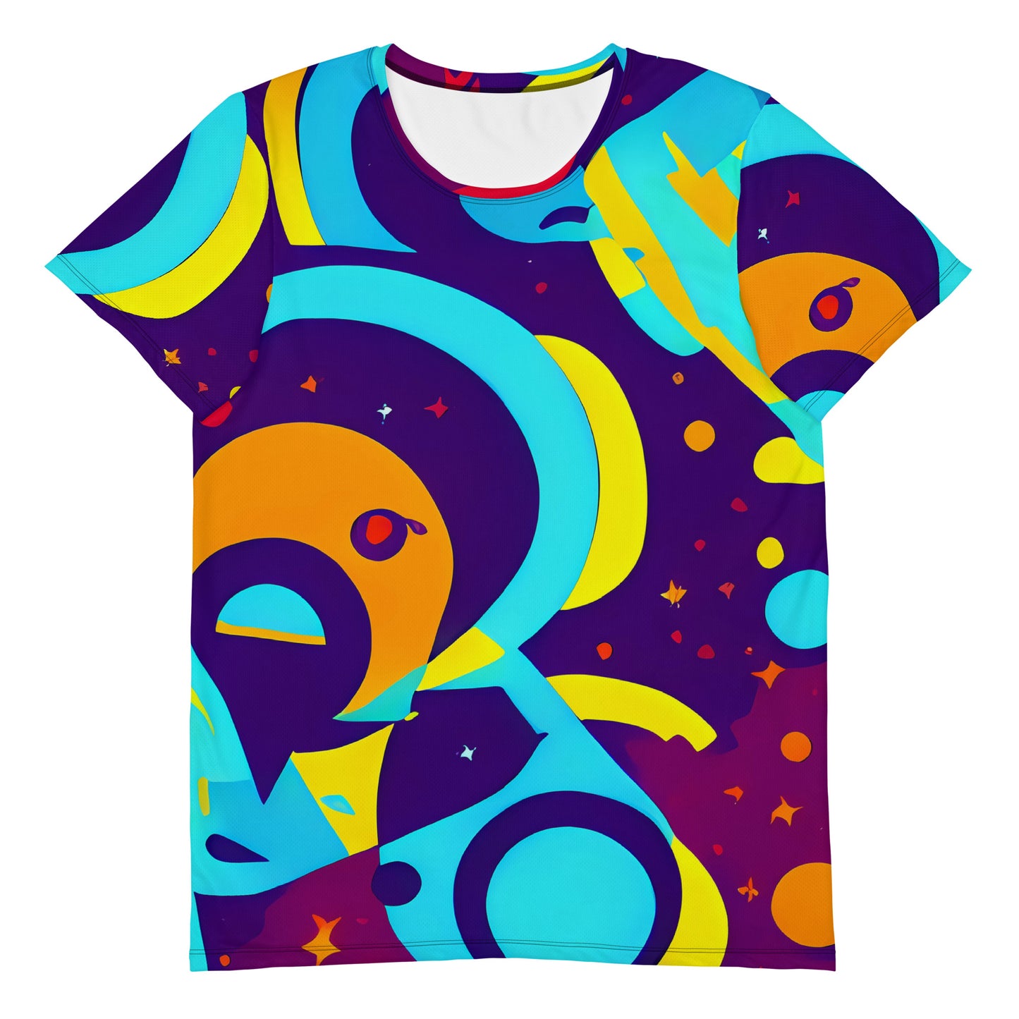 Men's Athletic T-Shirt - Gerace Geometry