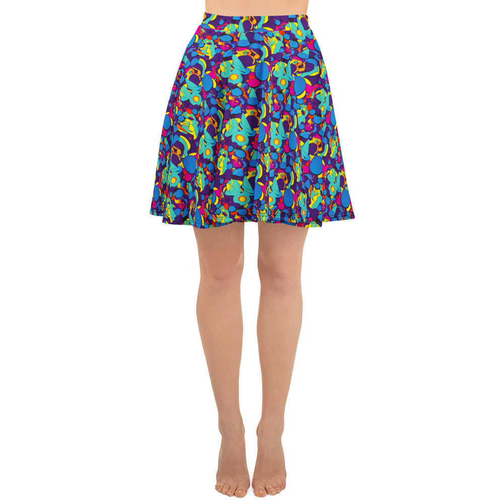 Skater Skirt - Psychedelic Harmony