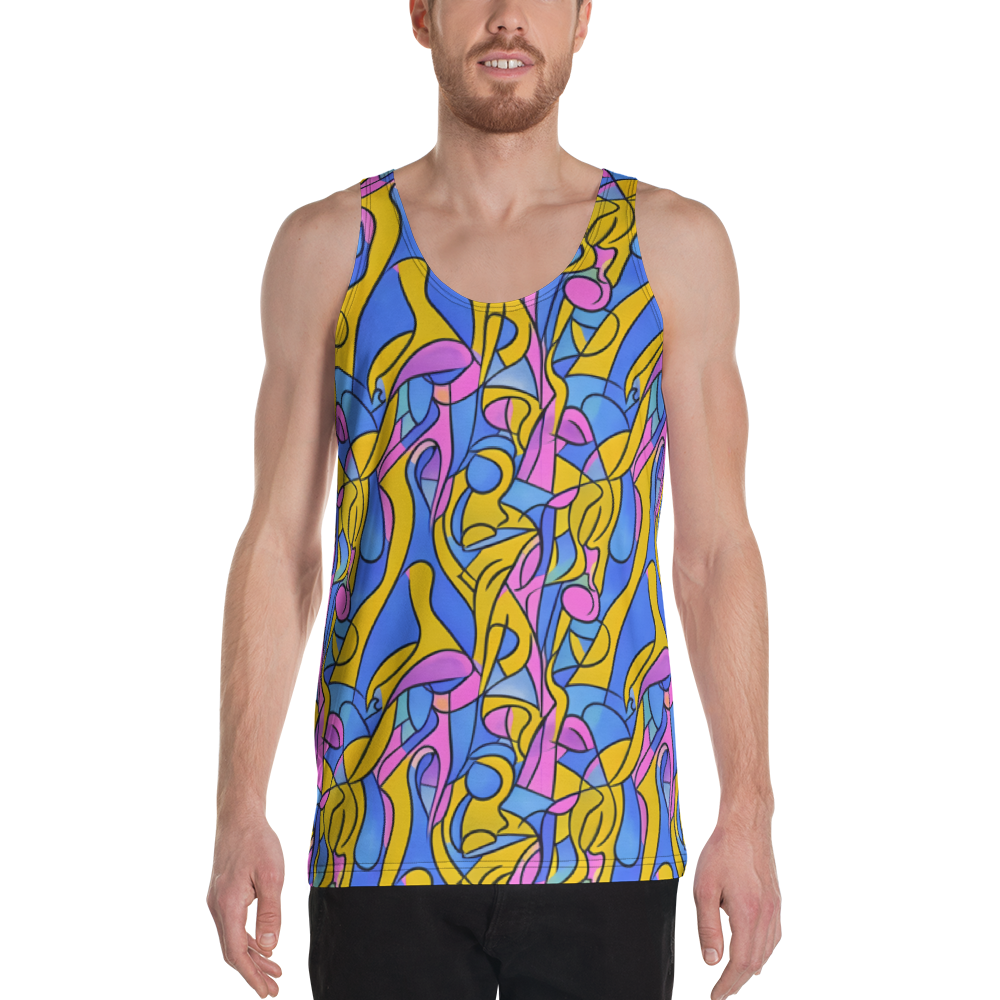 Men's Tank Top - Cosmic Curves