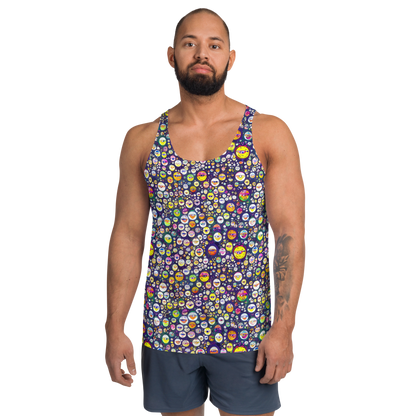 Men's Tank Top - Whimsical Eyescape