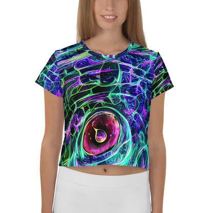 Women's Crop Tee - Chalmers Vortex