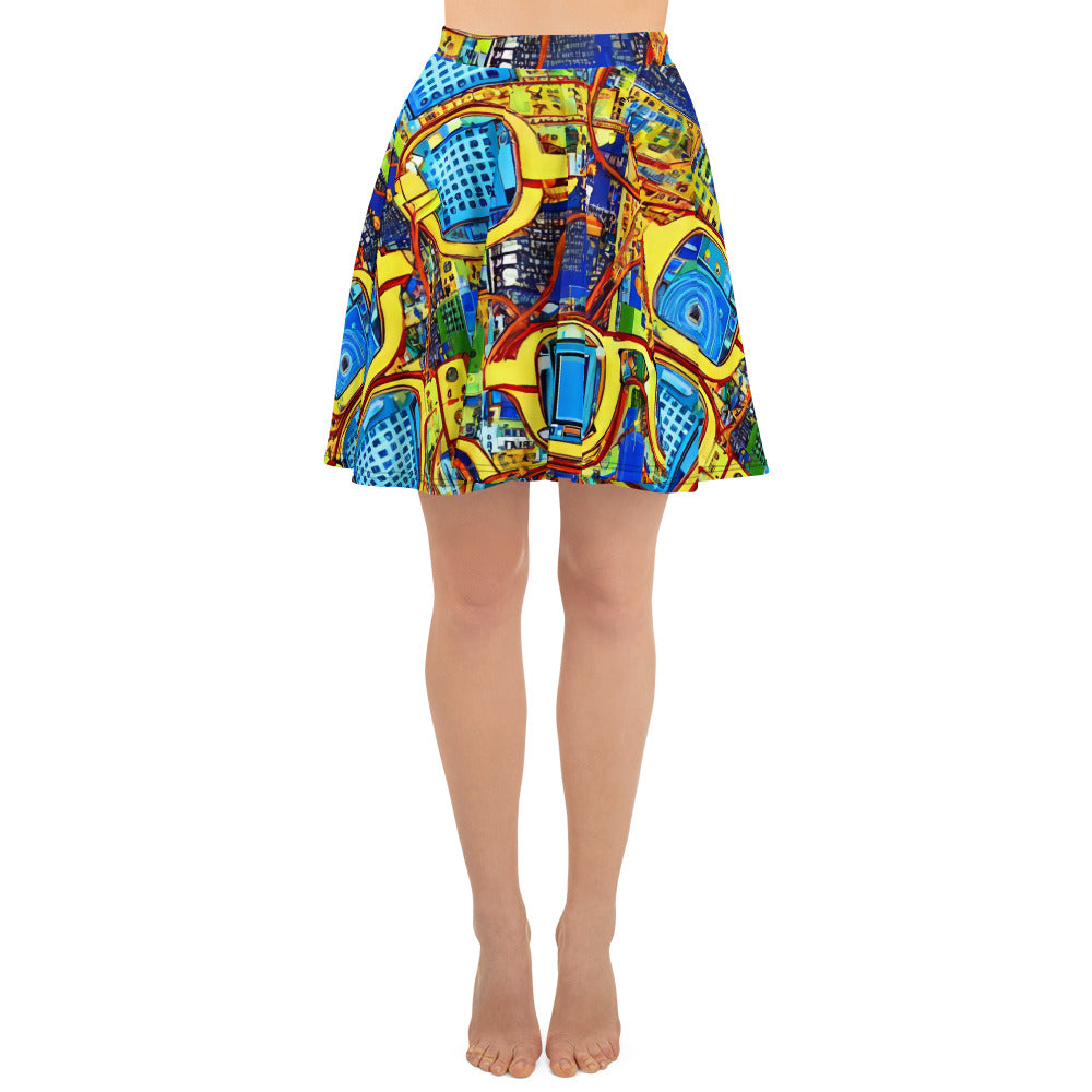Skater Skirt - Circuitous Vision