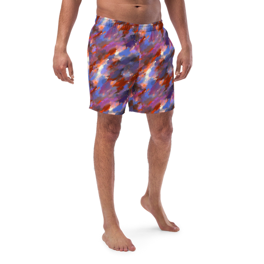 Swim Trunks - Celestial Brushstroke