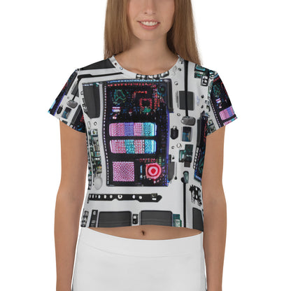 Women's Crop Tee - Wired Wonders