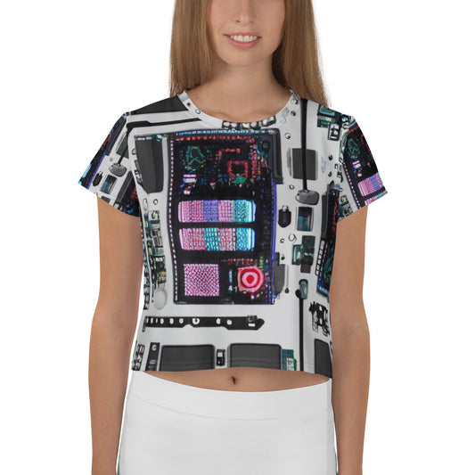 Women's Crop Tee - Wired Wonders