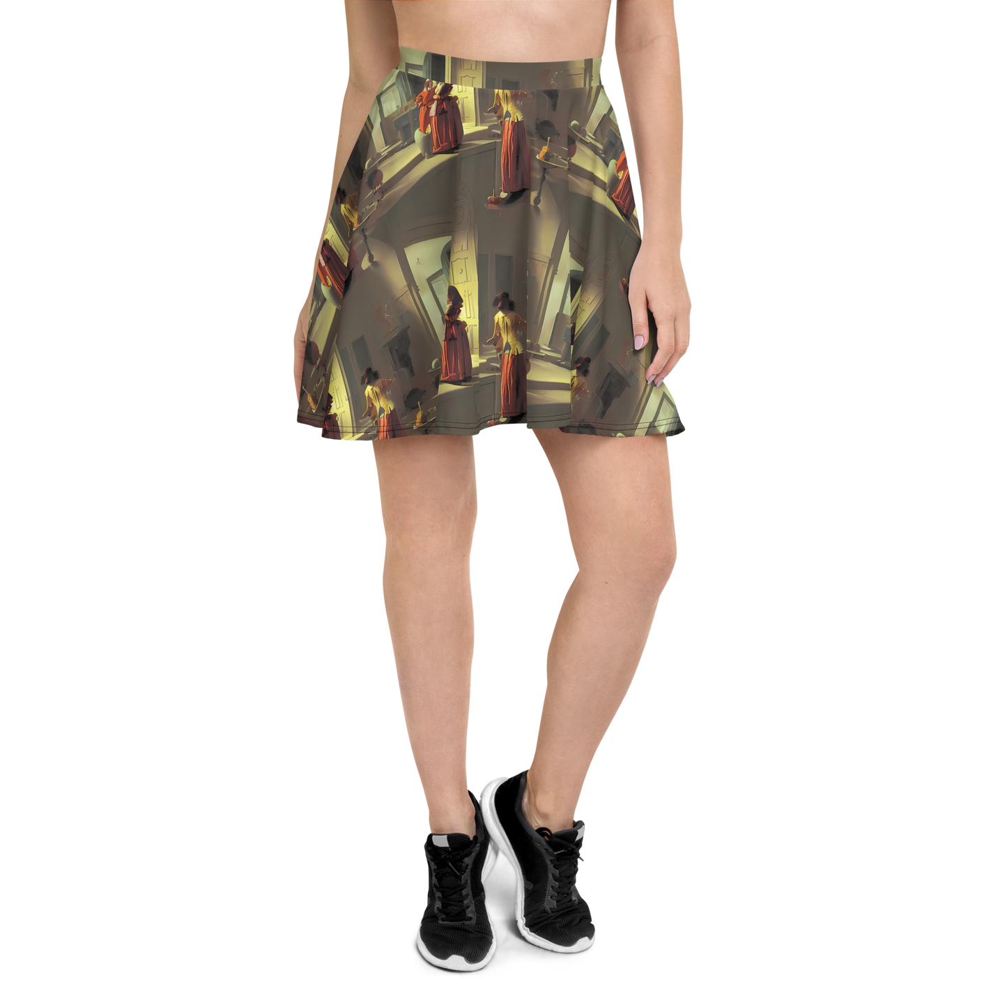 Skater Skirt - Surreal Shadows