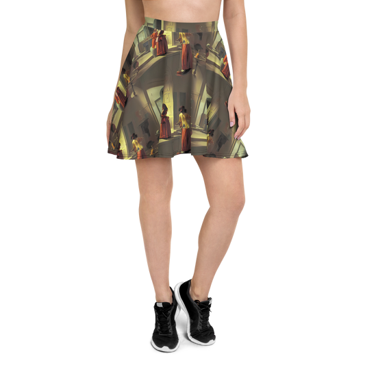 Skater Skirt - Surreal Shadows