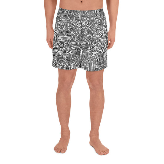 Men's Athletic Shorts - Whirlpool Echoes