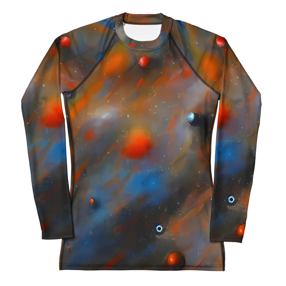 Women's Rash Guard - Inferno Ballet