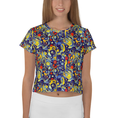 Crop Tee - Dynamic Doodles