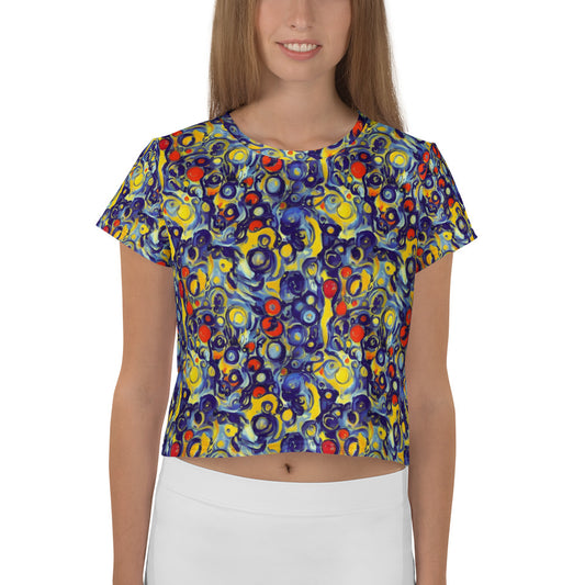 Crop Tee - Dynamic Doodles