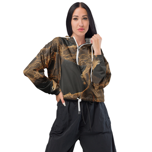 Women's Cropped Windbreaker - Kunkle's Knot