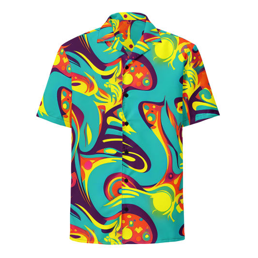 Button Shirt - Retro Ribbon