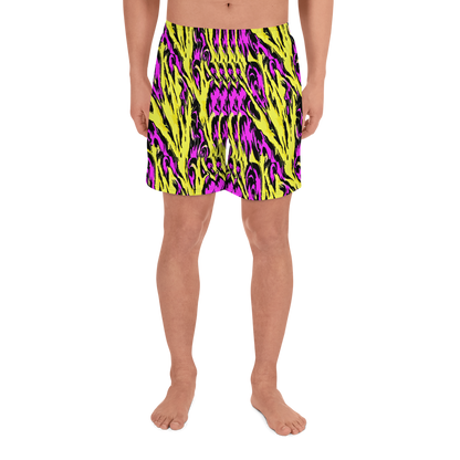 Men's Athletic Shorts - Neon Savanna