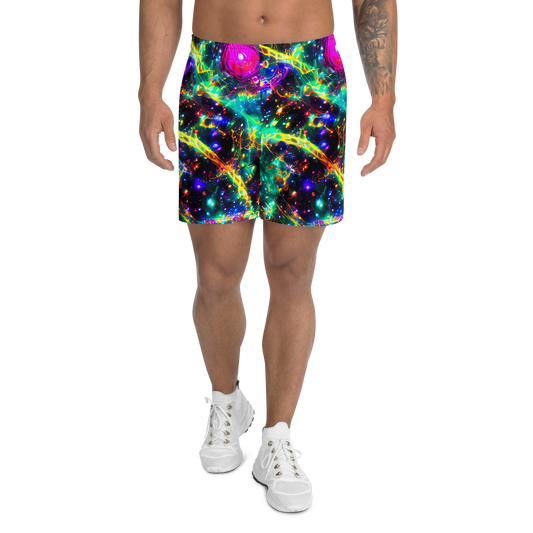 Men's Athletic Shorts - Blythe Nebula