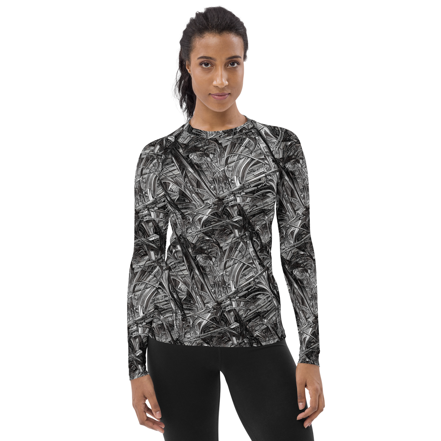 Women's Rash Guard - Gothic Whirlwind