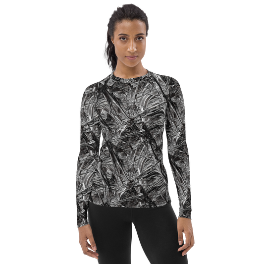 Women's Rash Guard - Gothic Whirlwind