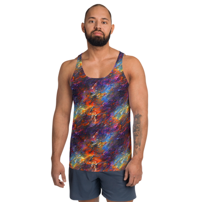 Men's Tank Top - Auroral Ripples