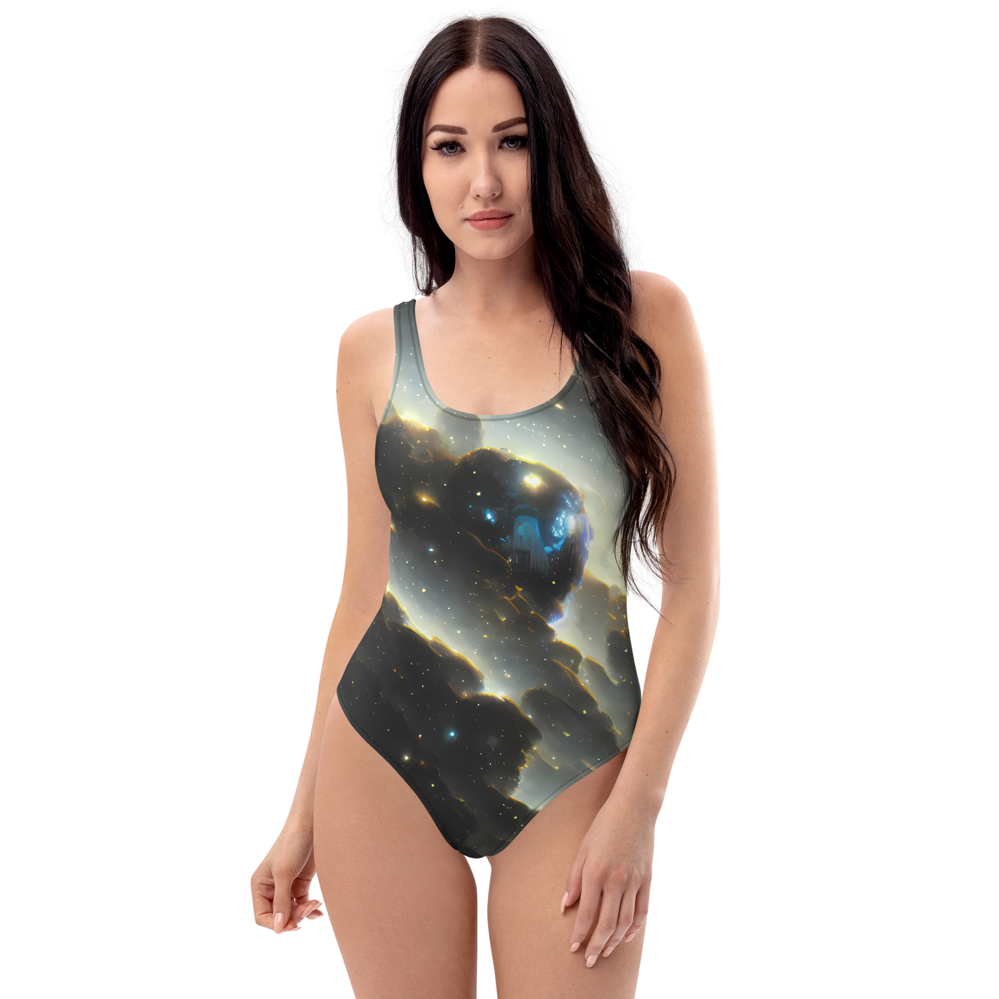 One-Piece Swimsuit - Rutkowski Nebula