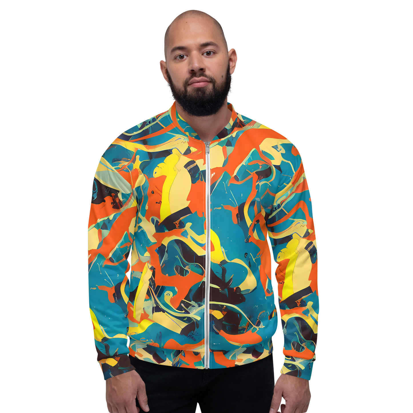 Bomber Jacket - Abstract Tango