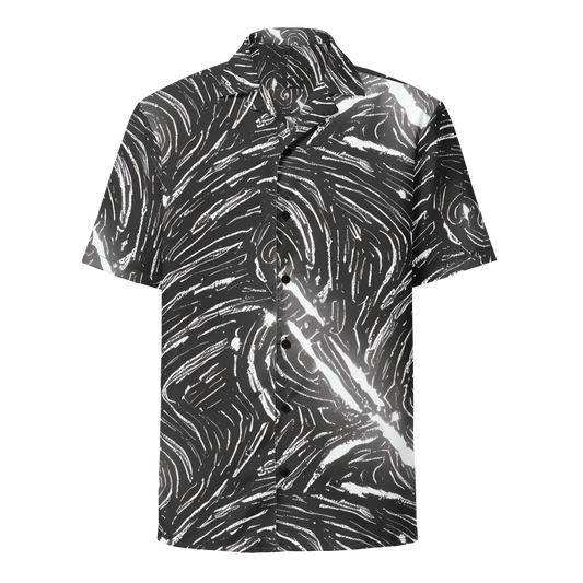 Button Shirt - Silver Swirl