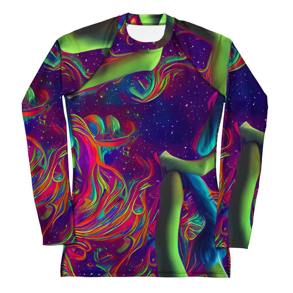 Women's Rash Guard - Carnevale Cosmos