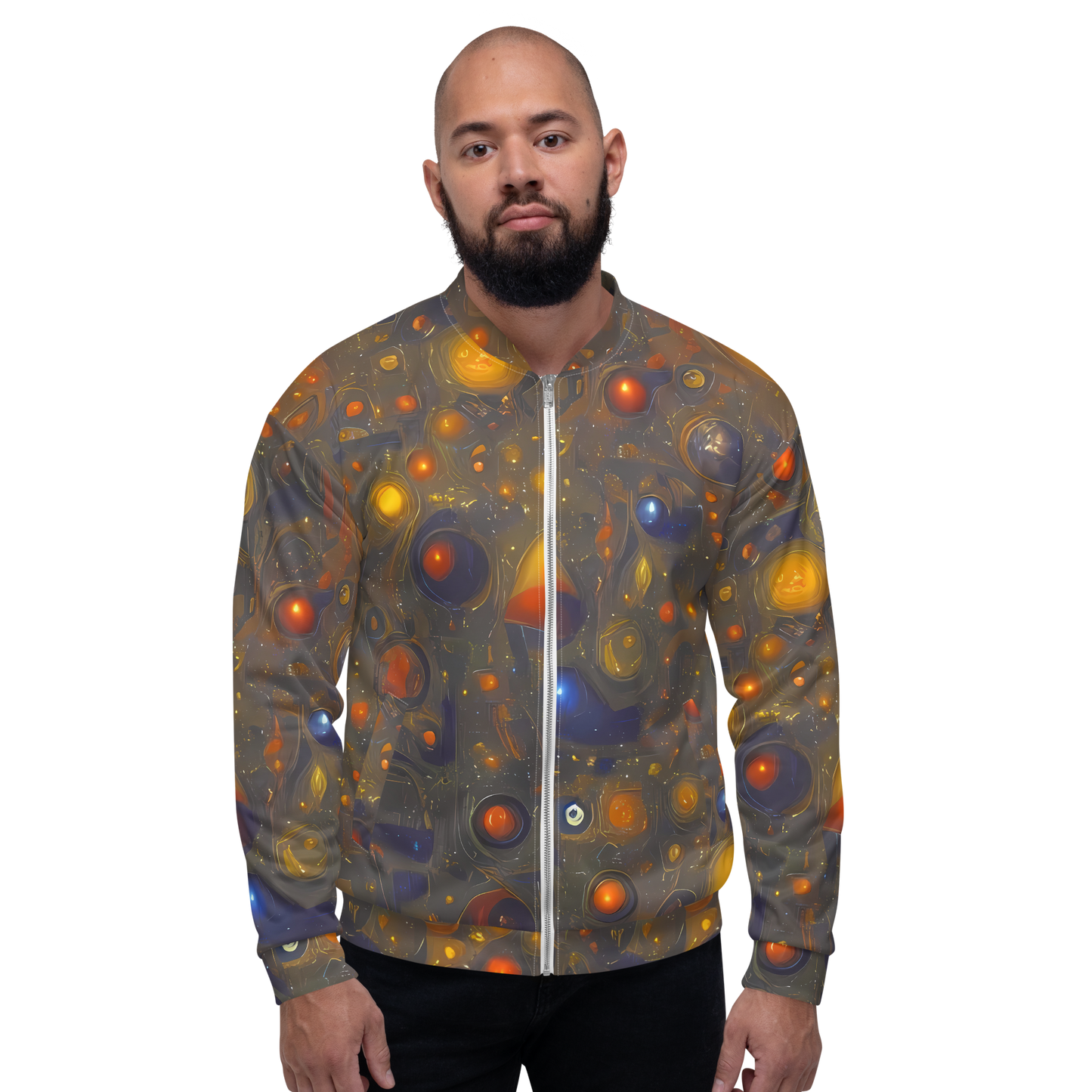 Bomber Jacket - Chromal Flux