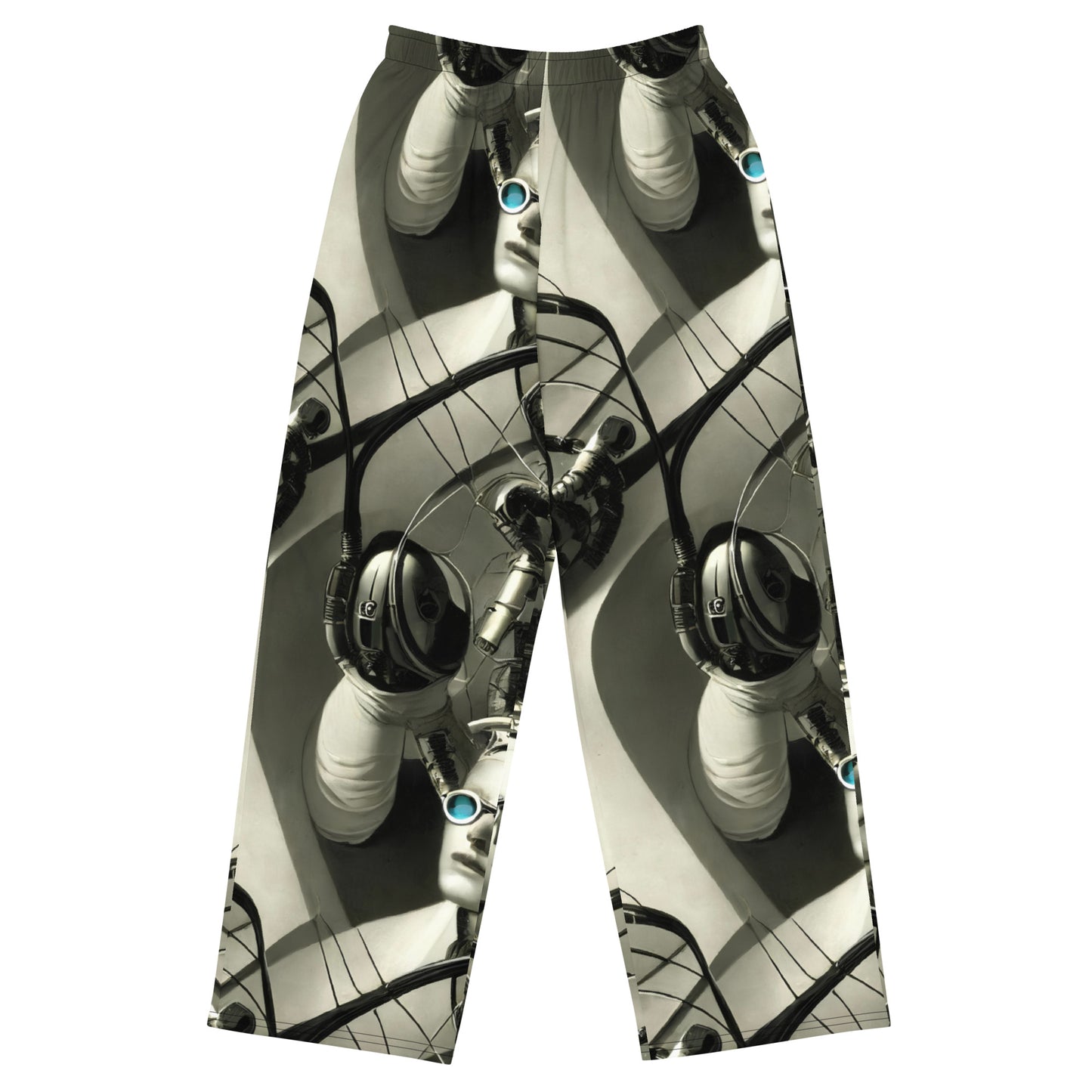 Wide-Leg Pants - Cyber Reverie