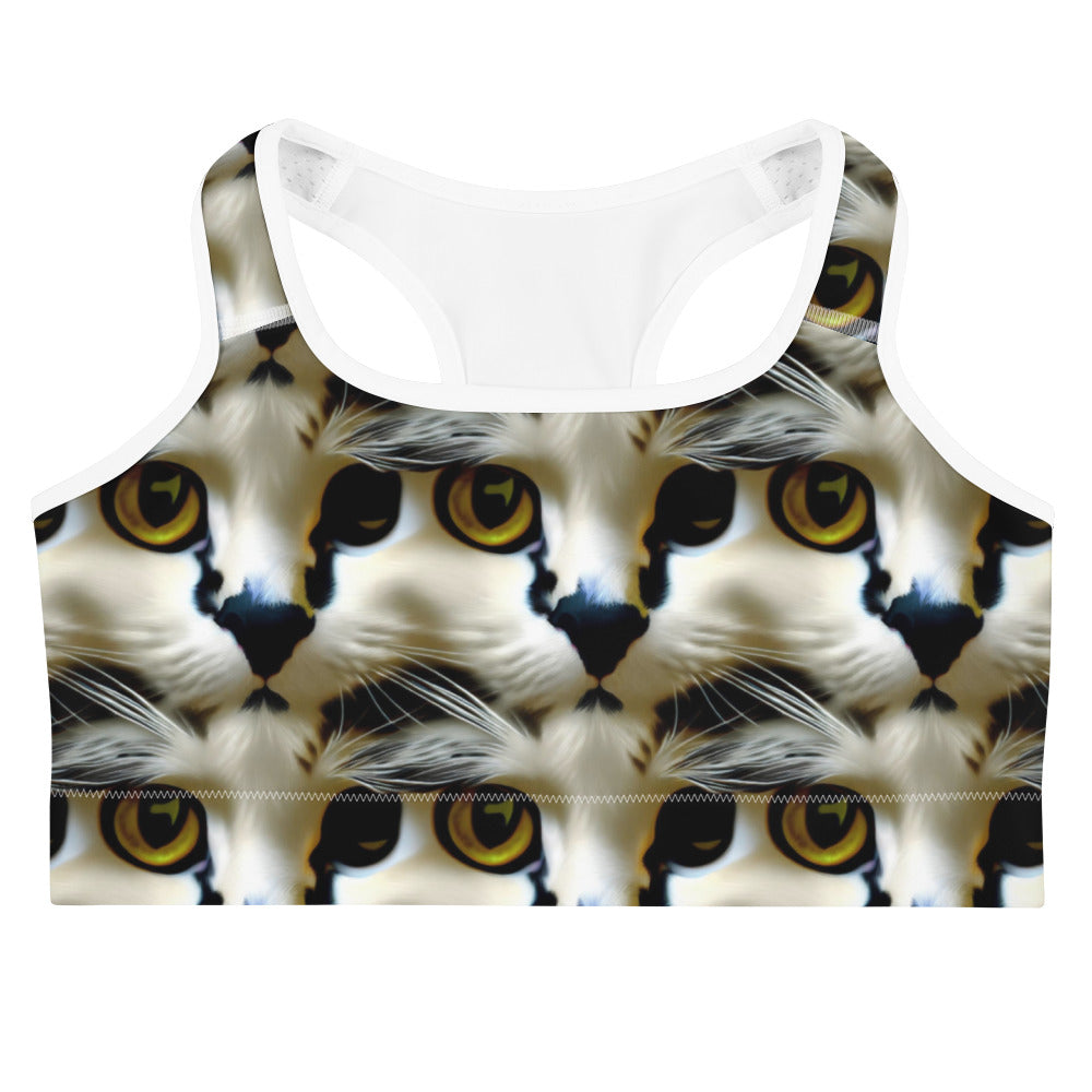 Sports Bra - Feline Fancy