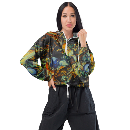 Women's Cropped Windbreaker - Menzel's Maelstrom