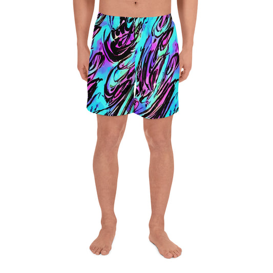 Men's Athletic Shorts - Gemstone Rush