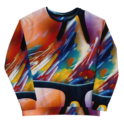 Sweatshirt - Brushstroke Symphony