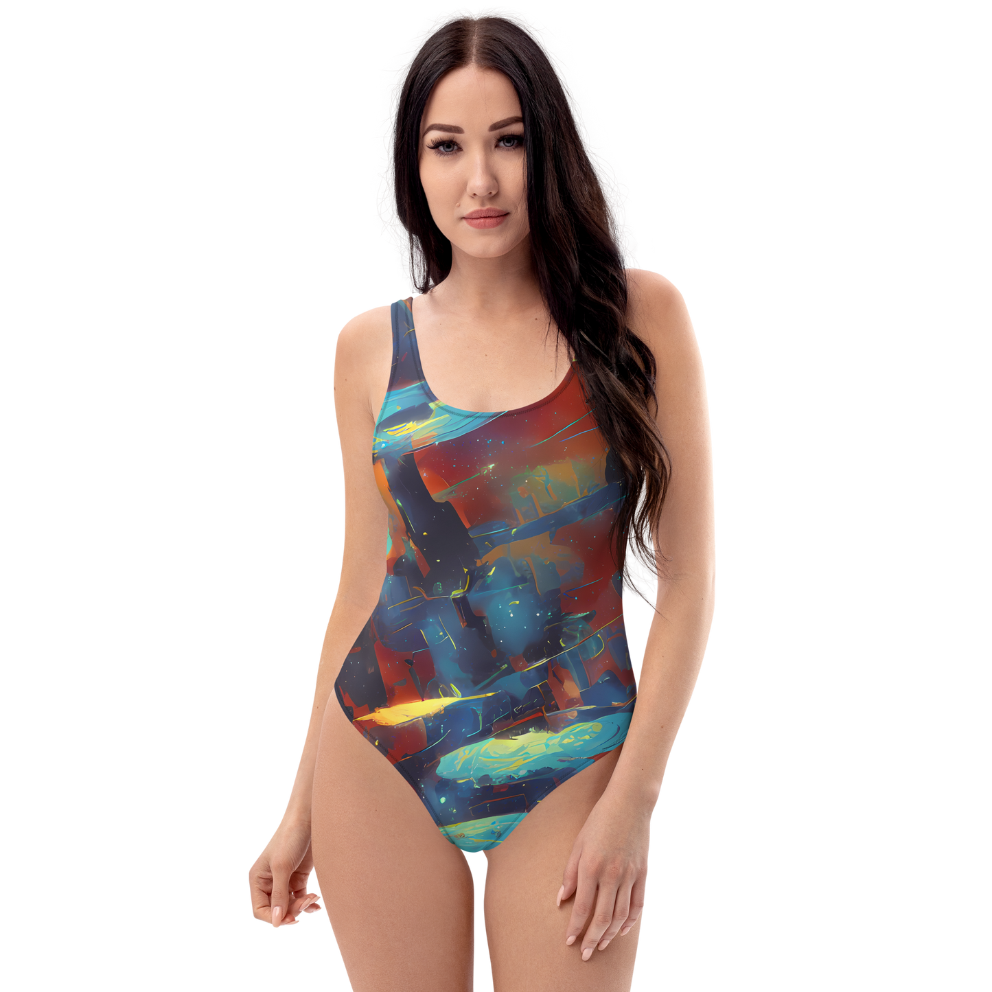 One-Piece Swimsuit - Journey Through Infinity