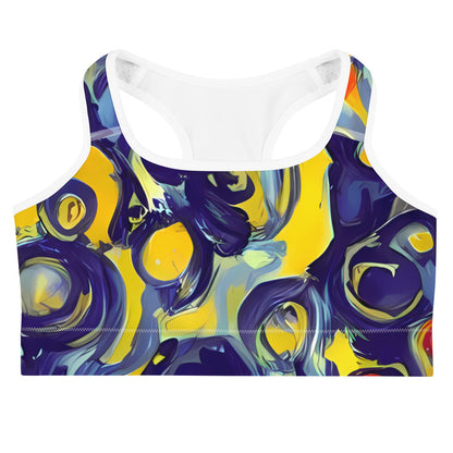 Sports Bra - Dynamic Doodles