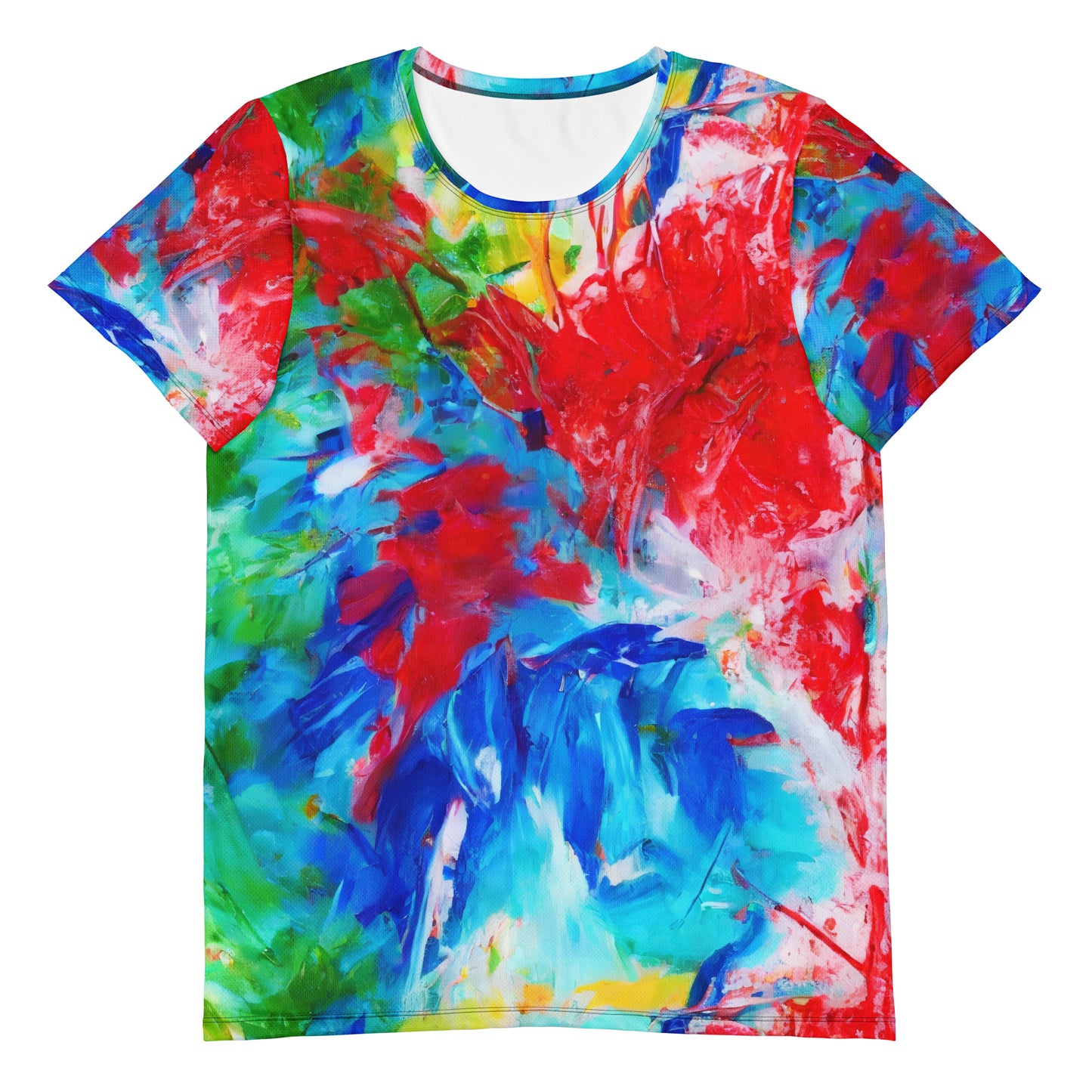 Men's Athletic T-Shirt - Eclectic Breeze