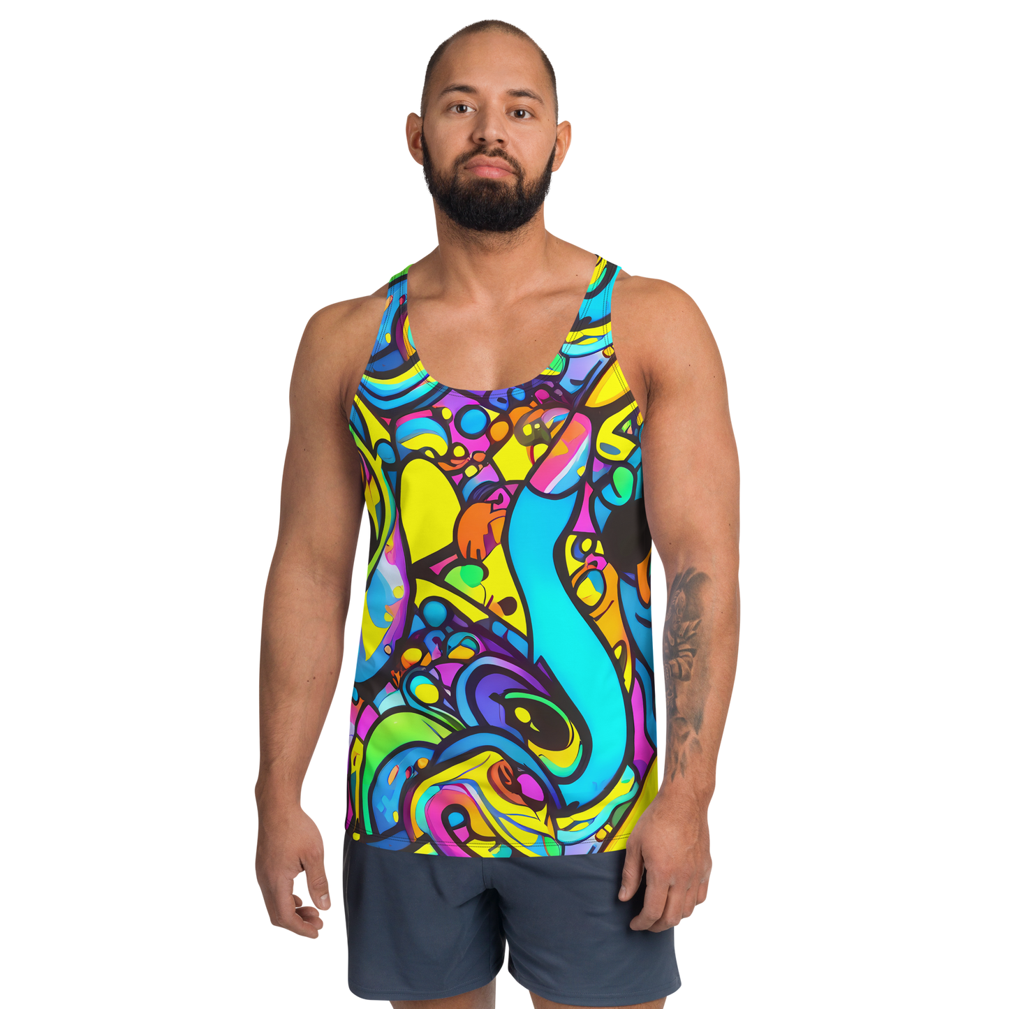 Men's Tank Top - Kaleidoscopic Flow