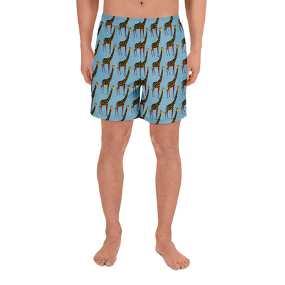 Athletic Long Shorts - Giraffe Groove