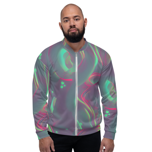 Bomber Jacket - Neon Whisper